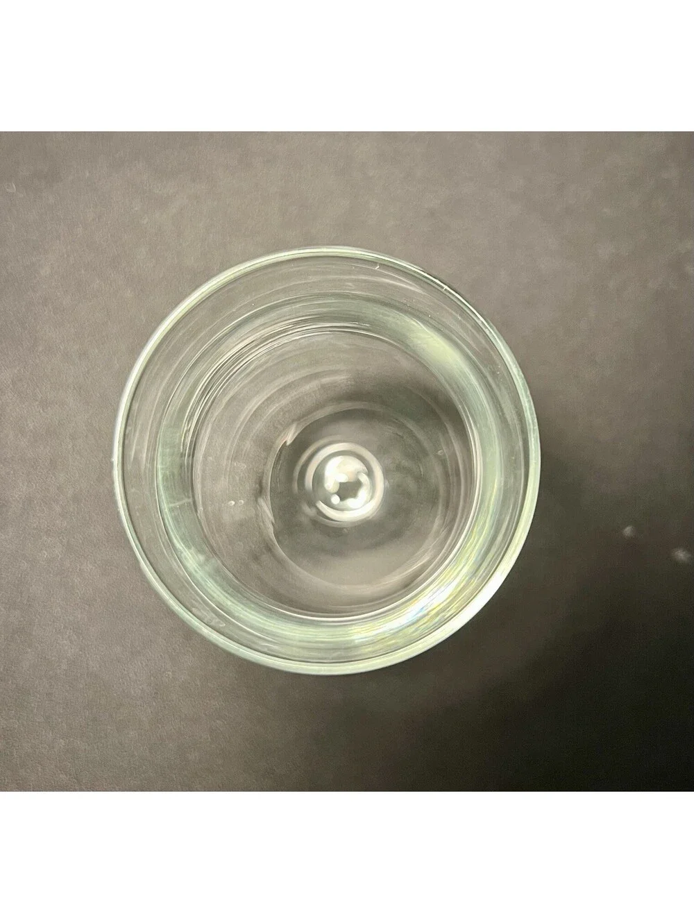 Luminarc France 1970s Set Of 3 Hurricane Goblets Clear Glass, 2.75x7.5”